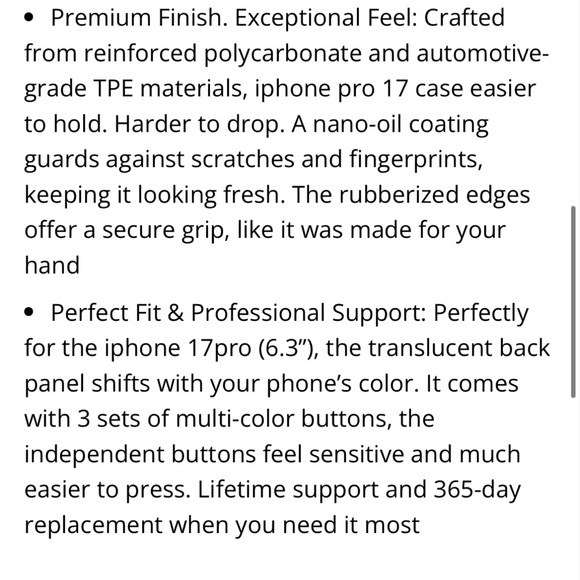 iPhone 17 PRO Case Fit for MagSafe ‘Military Grade Protection’ in DEEP BLUE - Picture 6 of 6